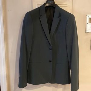 Dark Green River Island Suit. Worn once for a wedding. Just like brand new.